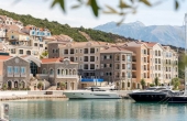 Резиденции класса люкс в новом курорте на побережье Черногории